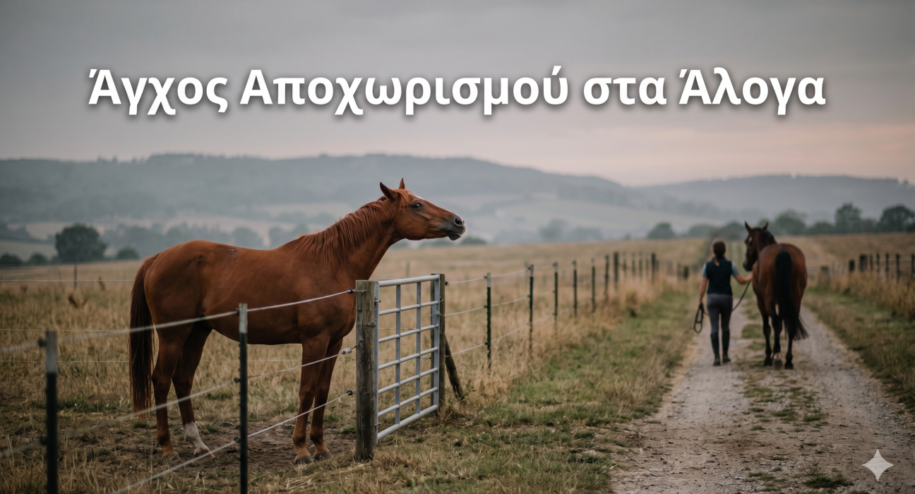 Άγχος Αποχωρισμού στα Άλογα