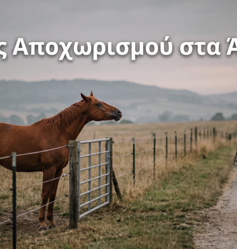 Άγχος Αποχωρισμού στα Άλογα