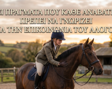 Έξι πράγματα που κάθε αναβάτης πρέπει να γνωρίζει για την επικοινωνία του αλόγου