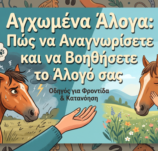 Αγχωμένα Άλογα- Πώς να Αναγνωρίσετε και να Βοηθήσετε το Άλογό σας