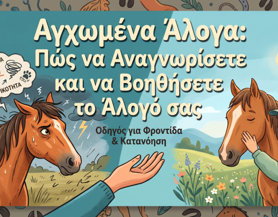 Αγχωμένα Άλογα- Πώς να Αναγνωρίσετε και να Βοηθήσετε το Άλογό σας